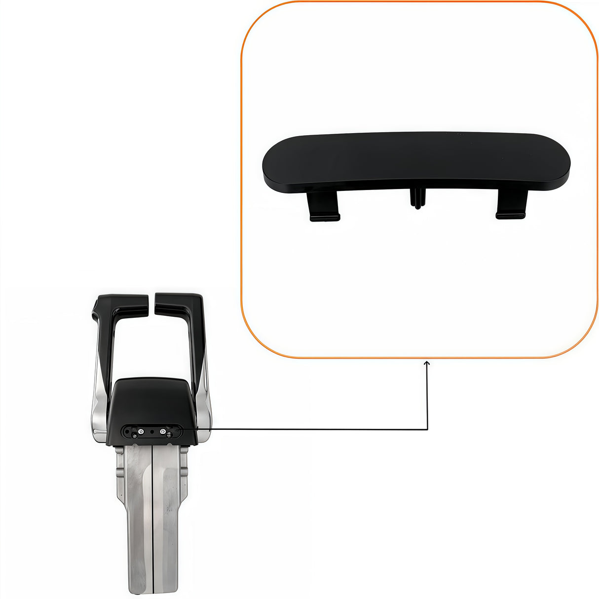 Yamaha Outboard Motor Remote Control Box 704-48207-22 Top Mounted Dual PUSH