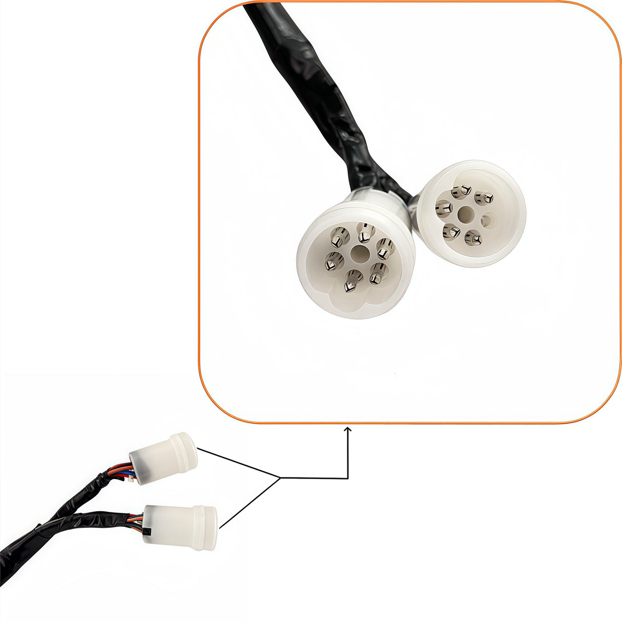 Yamaha Outboard Motor Remote Control Box 704-48207-22 Top Mounted Dual PUSH