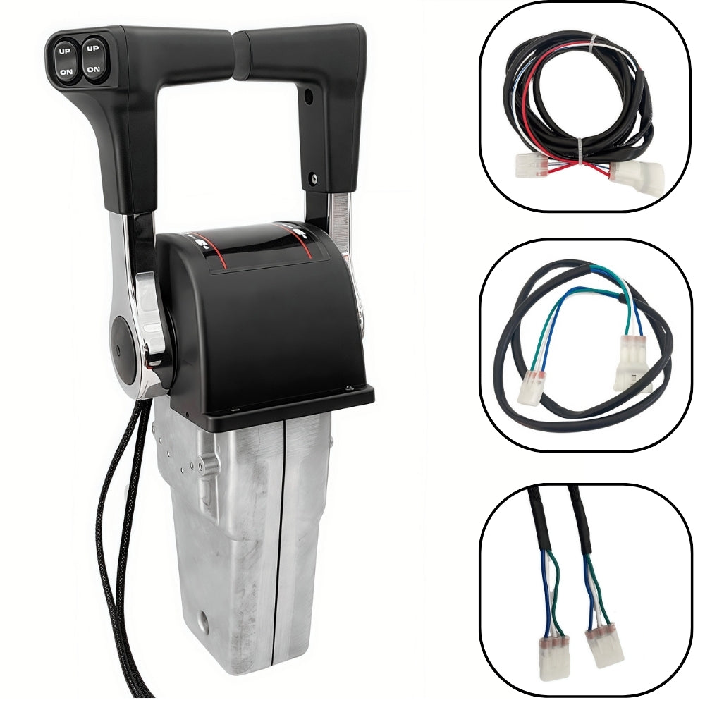 Honda Outboard Motor Remote 06240-ZW5-U60 - Machanical Top Mount Dual
