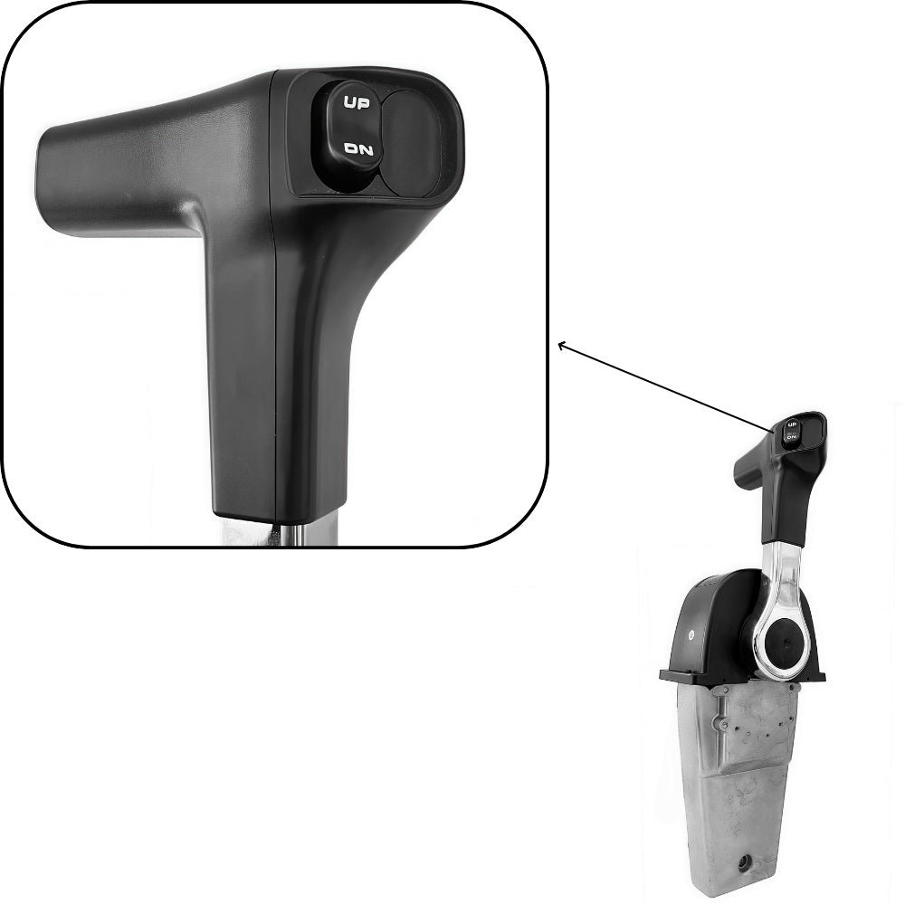 Honda Outboard Motor Remote 06240-ZW5-U50 - Machanical Top Mount Single
