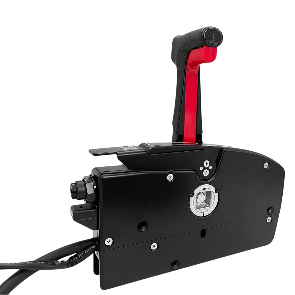 Mercury Outboard Motor Remote Control Box 881170A9 Side Mounted Pull Right Hand Mirror Image