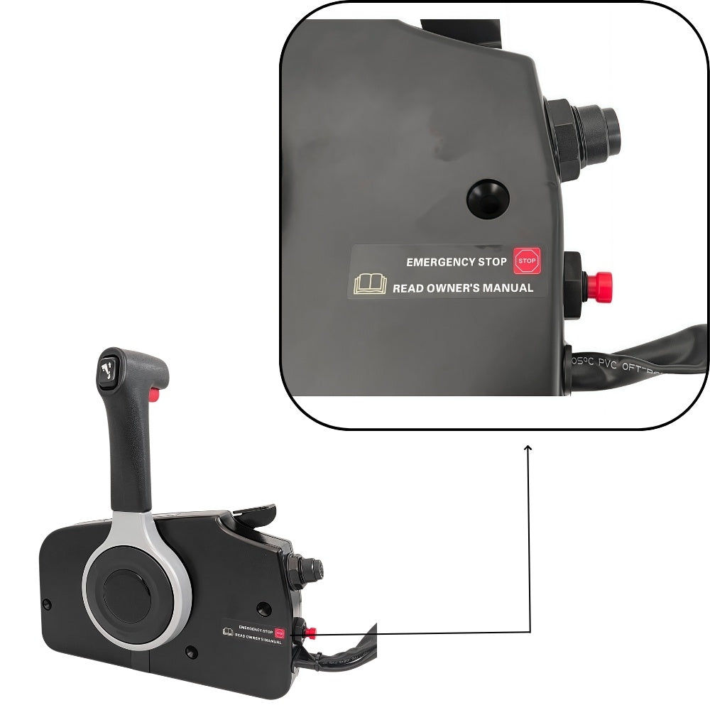 Suzuki Outboard Motor Remote 67200-99E56 - Machanical Side Mount