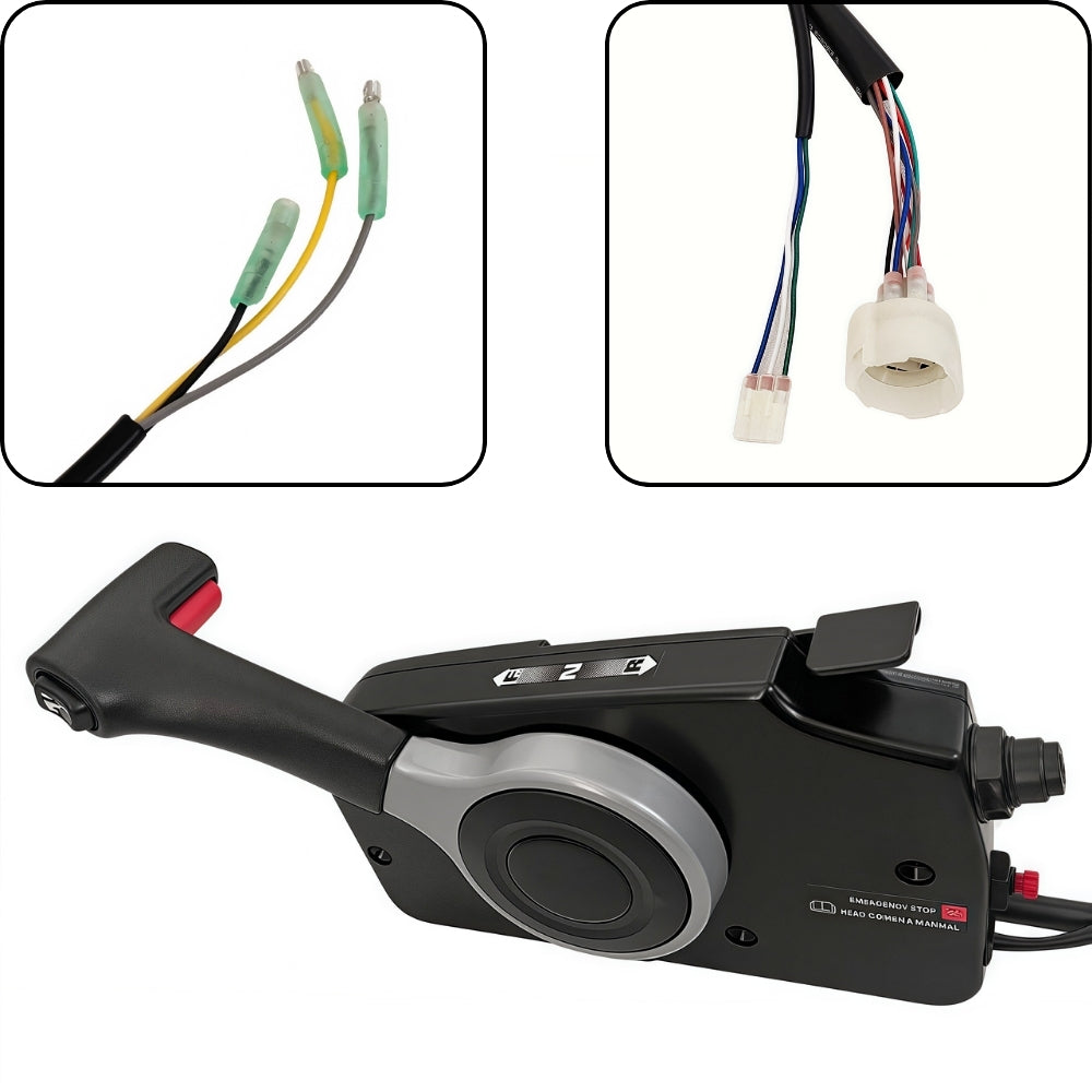 Suzuki Outboard Motor Remote 67200-93J50 - Machanical Side Mount