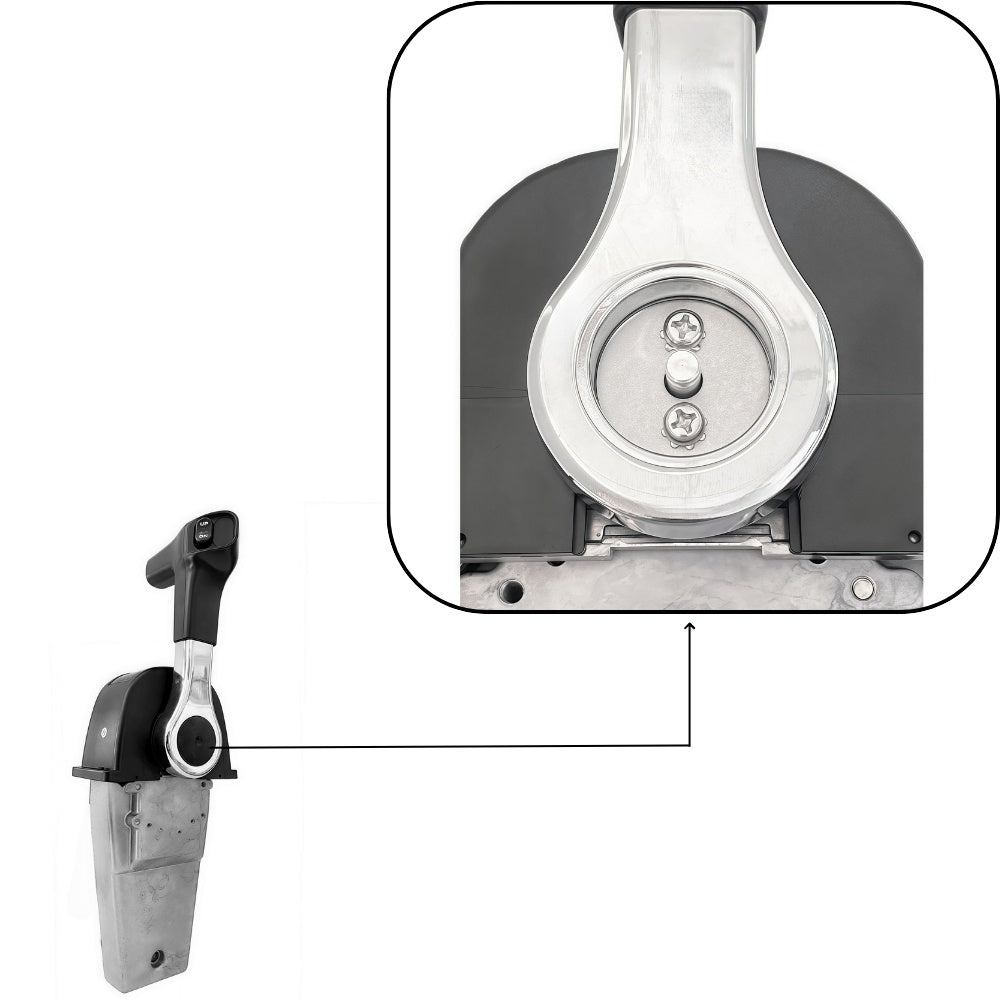 Honda Outboard Motor Remote 06240-ZW5-U50 - Machanical Top Mount Single