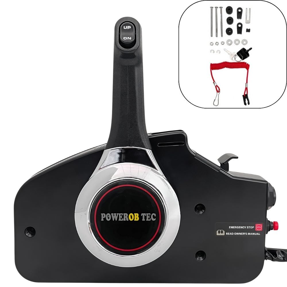 Honda Outboard Motor Remote 24800-ZZ5-A02 - Machanical Side Mount