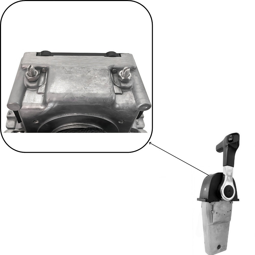 Honda Outboard Motor Remote 06240-ZW5-U50 - Machanical Top Mount Single