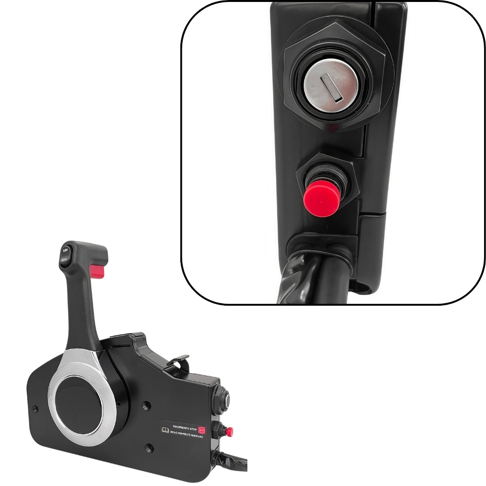 Honda Outboard Motor Remote 24800-ZZ5-A02 - Machanical Side Mount