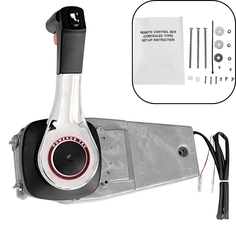 Suzuki Outboard Motor Remote Control Box 67200-93J34 Flush Mounted Left Hand