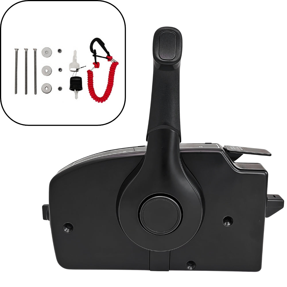 Mercury Outboard Motor Remote Control Box 881170A8 Side Mounted Pull Simple No Electronic Devices