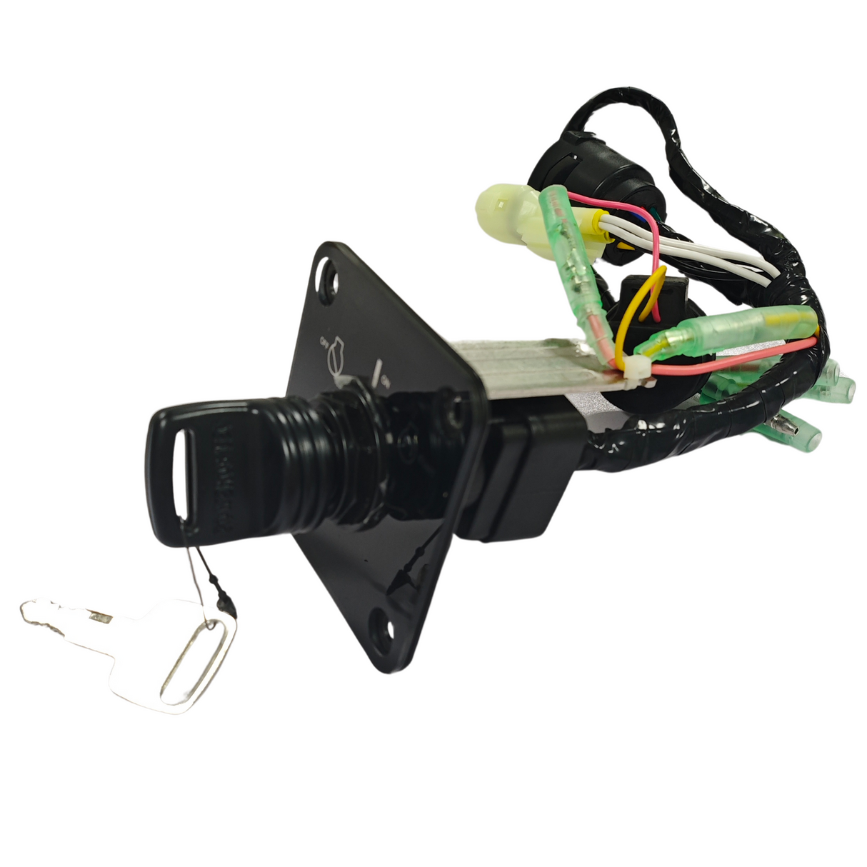 64D-82570-21 Single Engine Ignition & Key Switch Panle Assembly for Yamaha Outboard