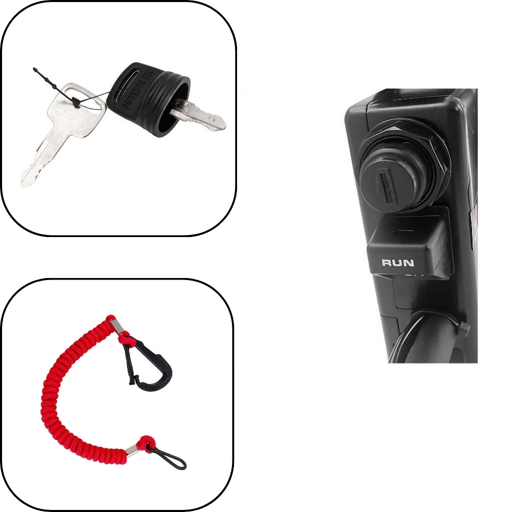 Mercury Outboard Motor Remote Control Box 881170A9 Side Mounted Pull Right Hand Mirror Image