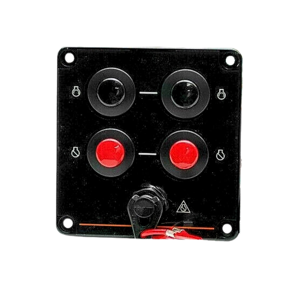 6X6-82570-11 Dual Engine Command Link Second Station Switch Panle for Yamaha Outboard
