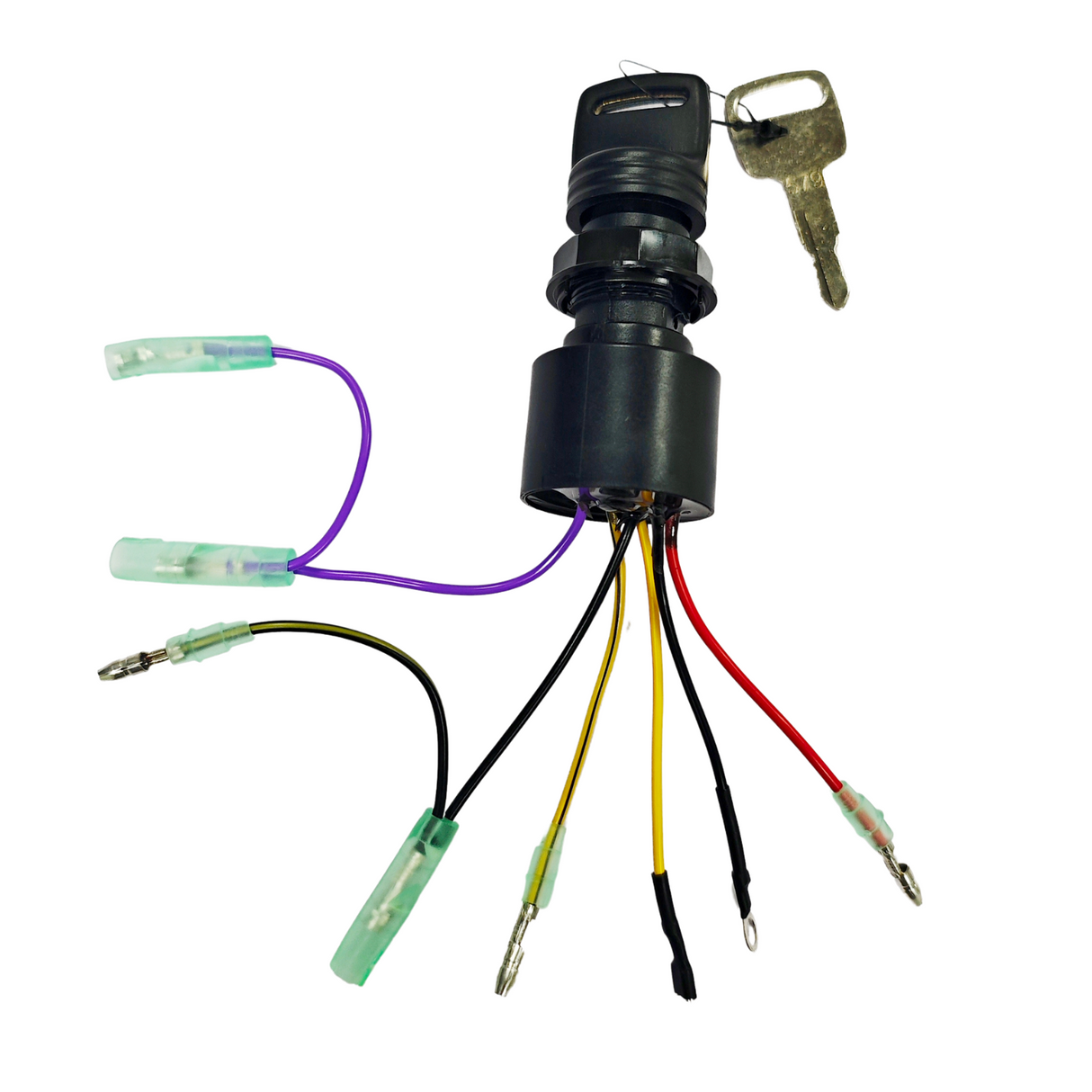 17009A5 87-17009A 5 Ignition & Key Switch Assembly for Mercury Quicksilver Outboard Push To Choke