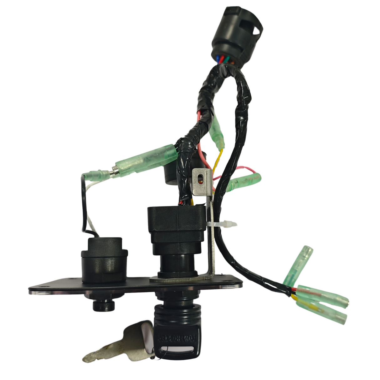 704-82570-08 Single Engine Ignition & Key Switch Panle Assembly for Yamaha Outboard
