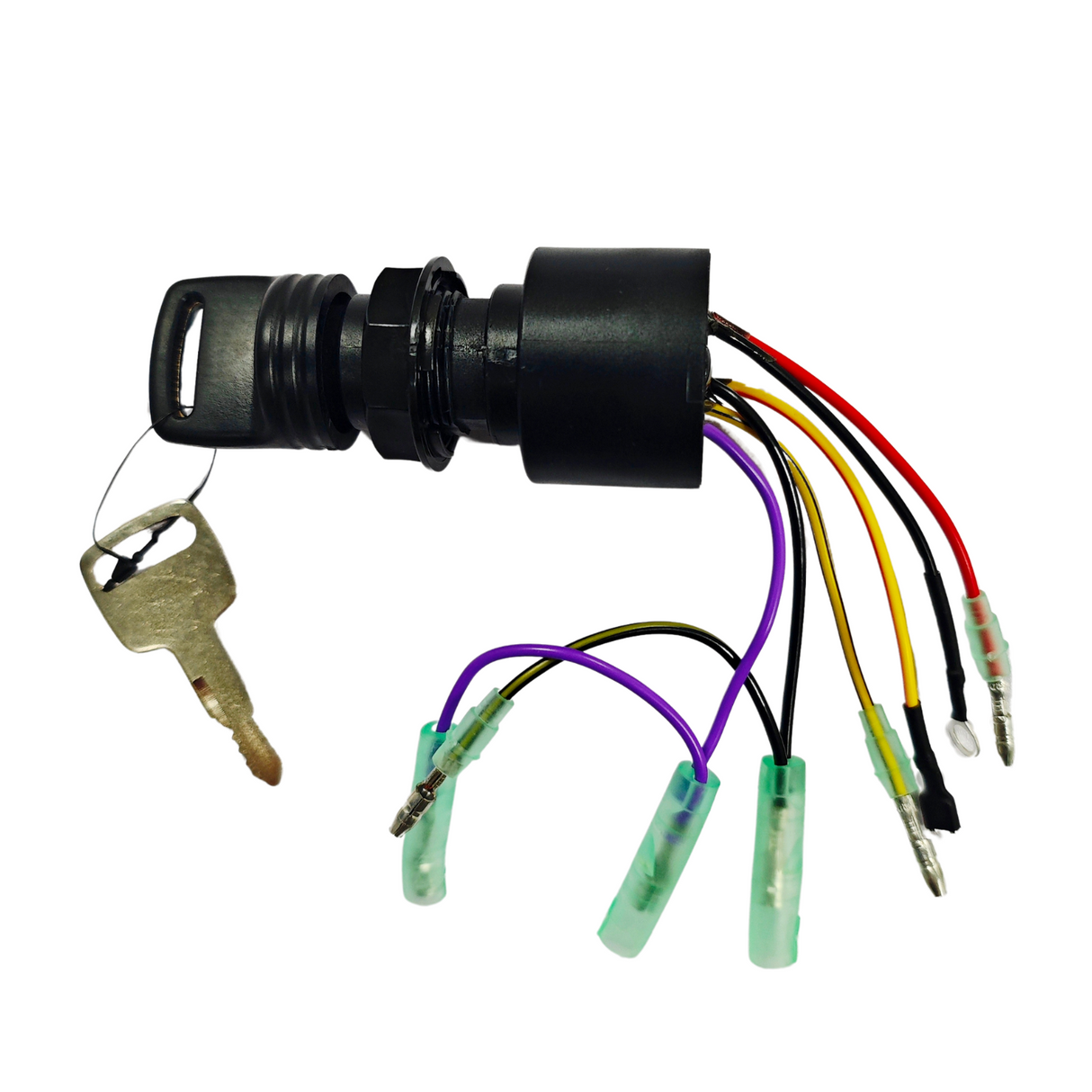 17009A5 87-17009A 5 Ignition & Key Switch Assembly for Mercury Quicksilver Outboard Push To Choke