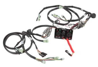 36652-ZW7-310AH Dual Engine Ignition & Key Switch Panle Assembly for Honda Outboard