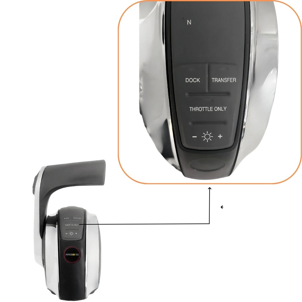 Mercury Outboard Motor Remote 8M0079291 Electronic Control Box ERC DTS SIim Console Control Single Engine