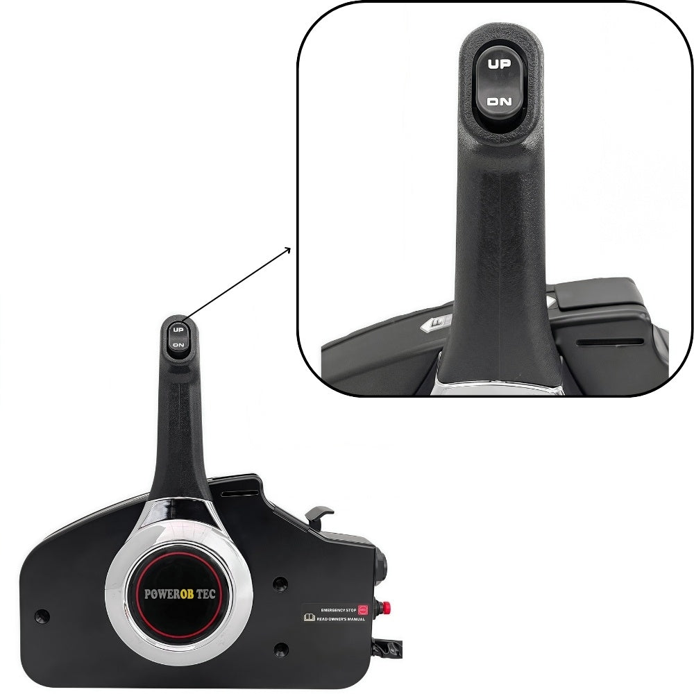 Honda Outboard Motor Remote 24800-ZZ5-A22 - Machanical Side Mount