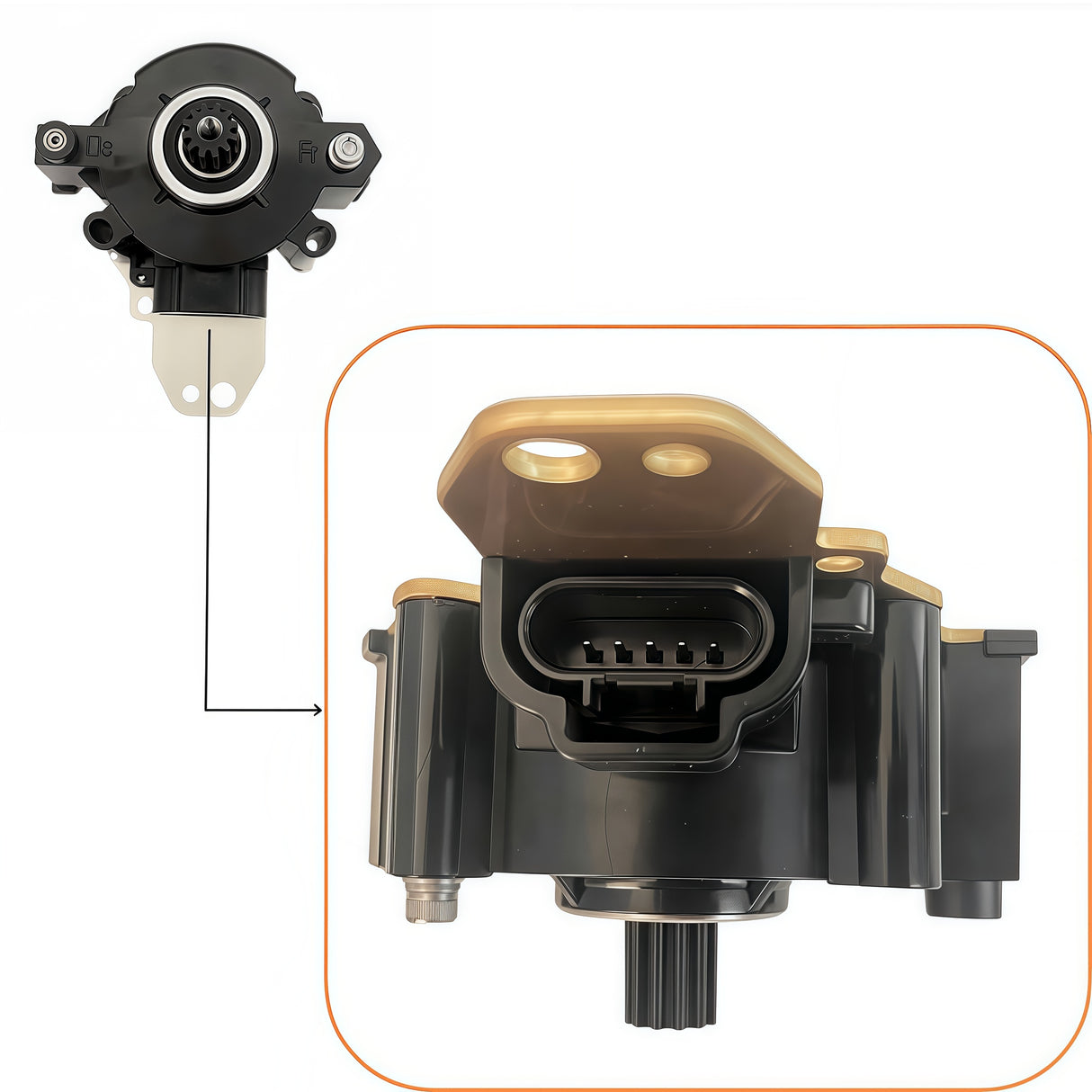 Mercury Outboard Motor Remote 892984A02 Smartcraft Concealed Electronic Remote Single