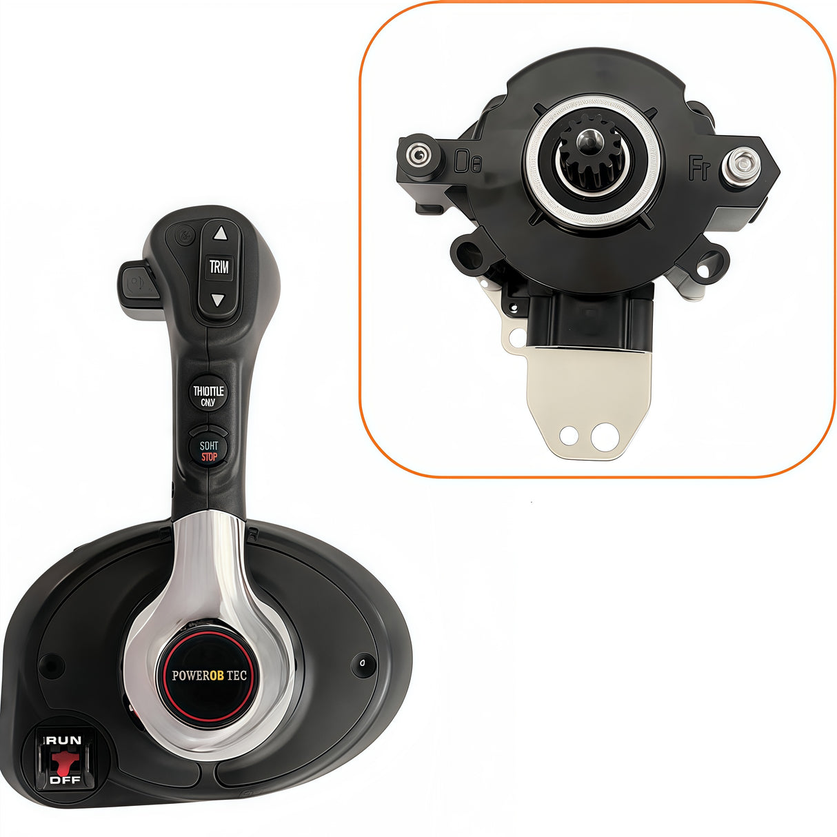 Mercury Outboard Motor Remote 892984A02 Smartcraft Concealed Electronic Remote Single