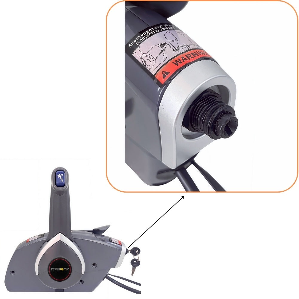 Johnson Evinrude 5006180 Side Mount Remote Control