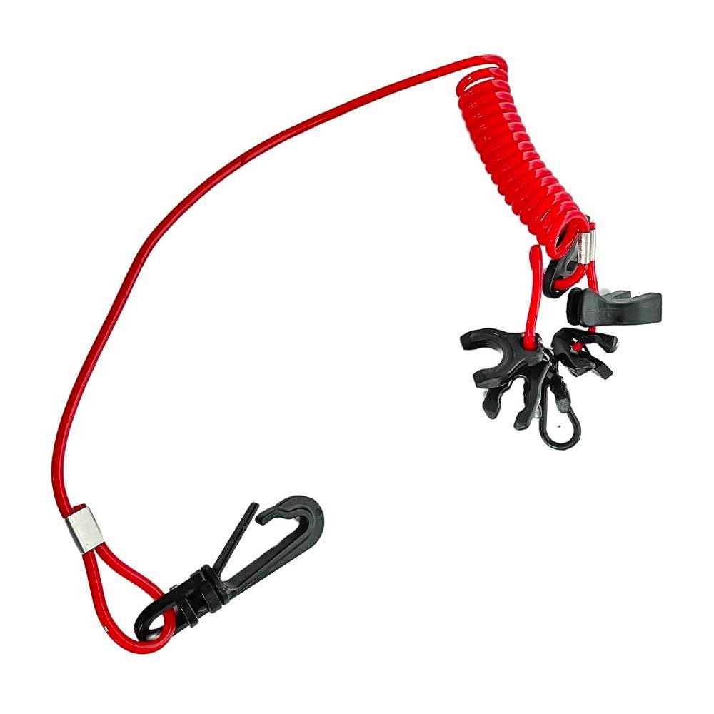 POWEROB TEC Outboard 7 Lock Kill Stop Lanyard