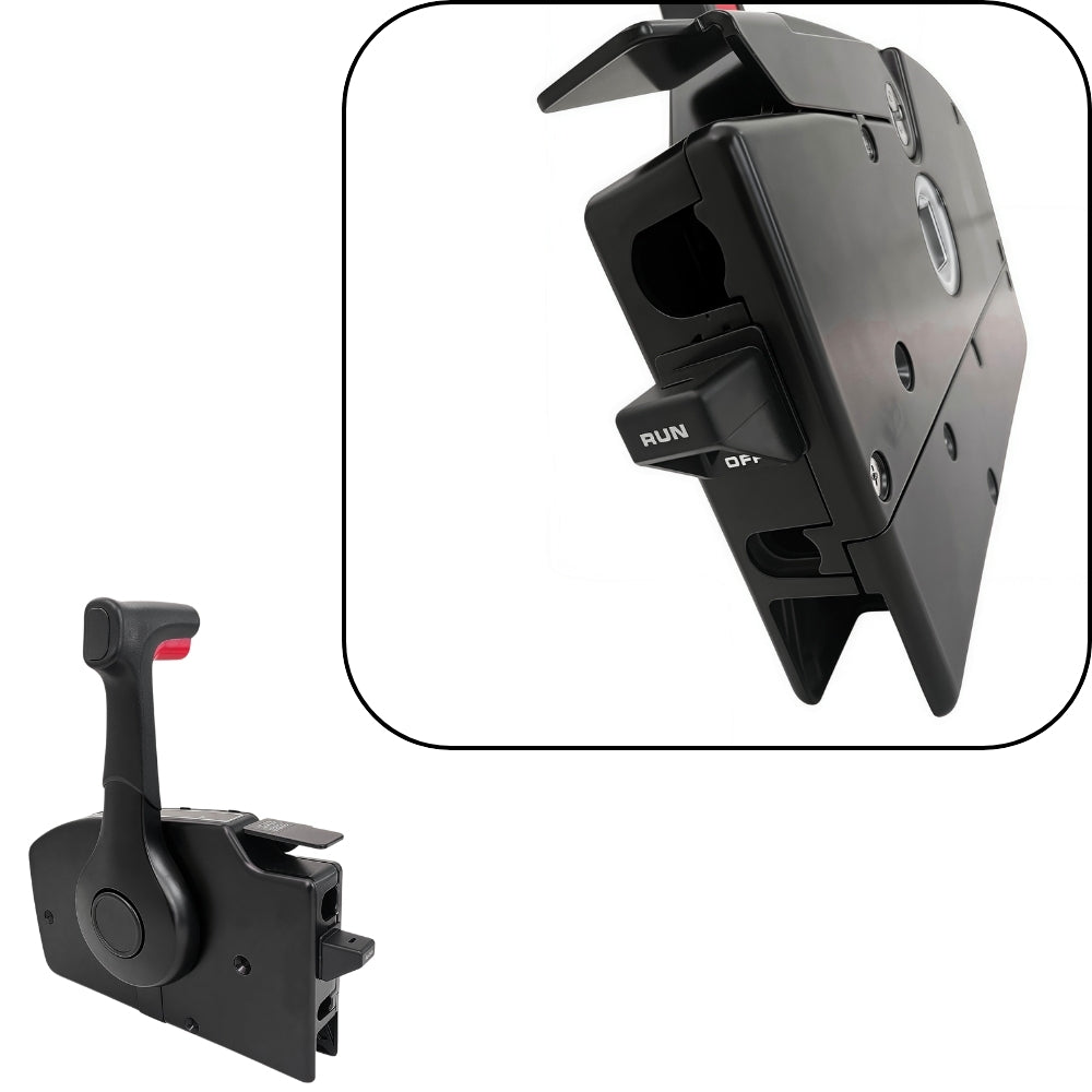 Mercury Outboard Motor Remote Control Box 881170A8 Side Mounted Pull Simple No Electronic Devices