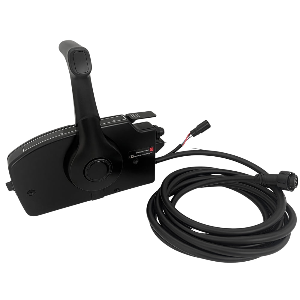 Mercury Outboard Motor Remote Control Box 881170A7 Side Mounted Pull Right Hand Mirror Image