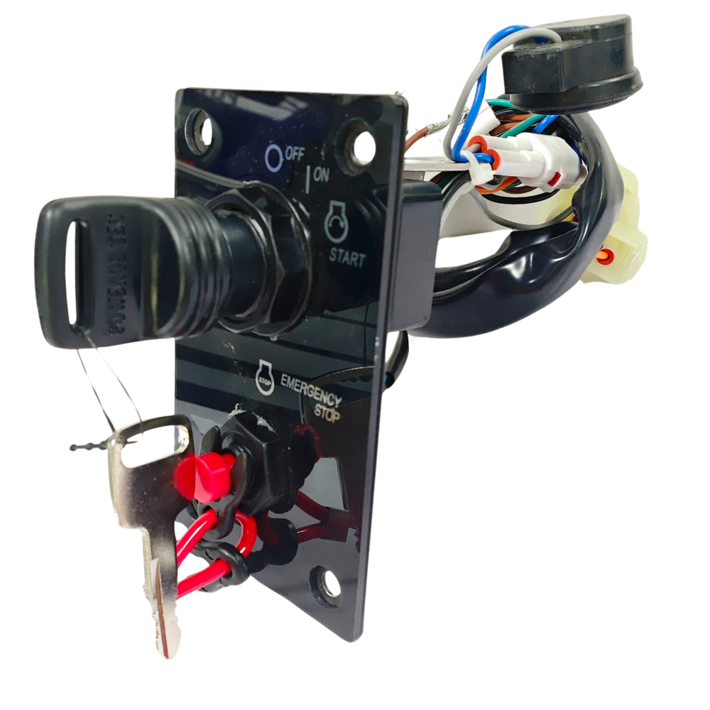 37100-96J24 Single Ignition & Key Switch Panle Assembly for Suzuki Outboard