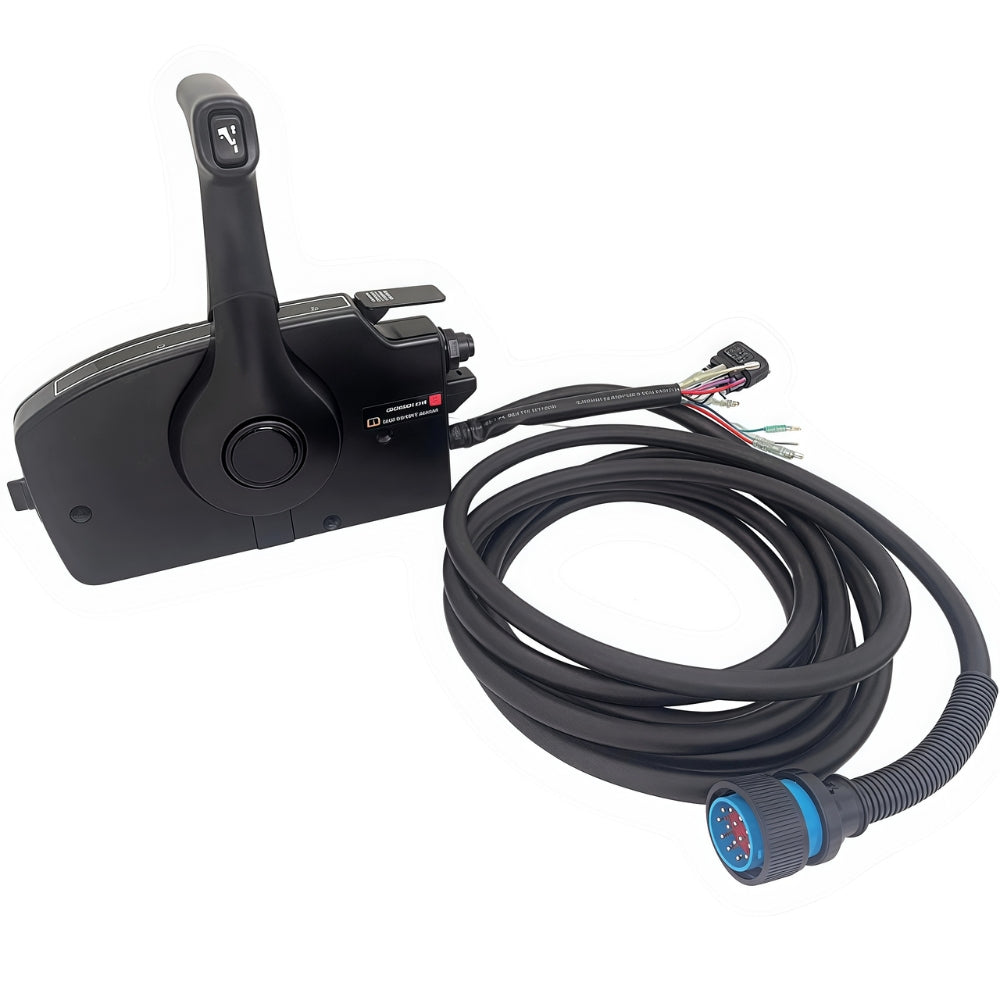 Mercury Outboard Motor Remote Control Box 881170A14 Side Mounted Pull Right Hand Mirror Image