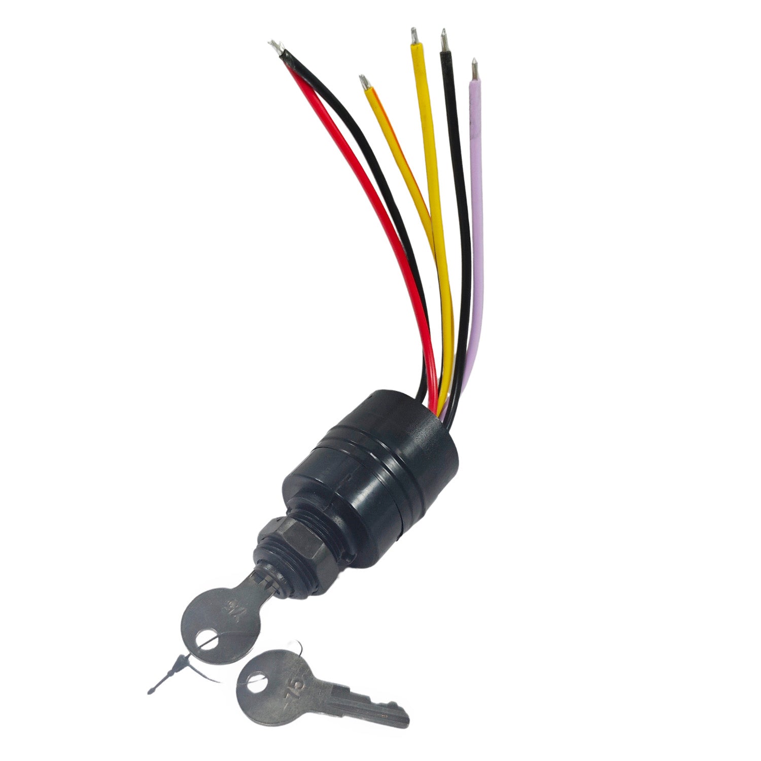 Ignition & Key Switch Assembly for Mercury Outboard MP39712-1T 3 Position 7 Wire