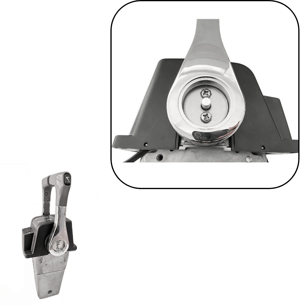 Suzuki Outboard Motor Remote 67200-93J15 - Machanical Top Mount Dual