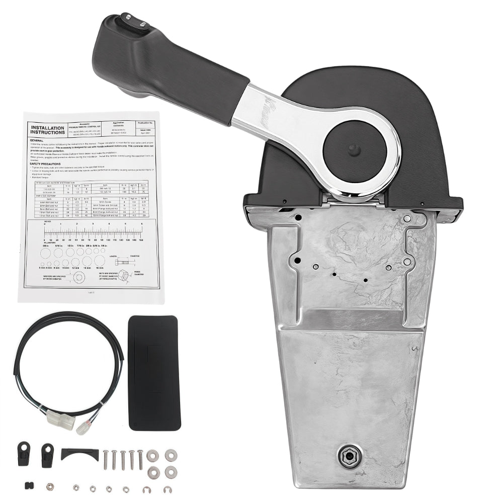 Honda Outboard Motor Remote 06240-ZW5-U20 - Machanical Top Mount Single