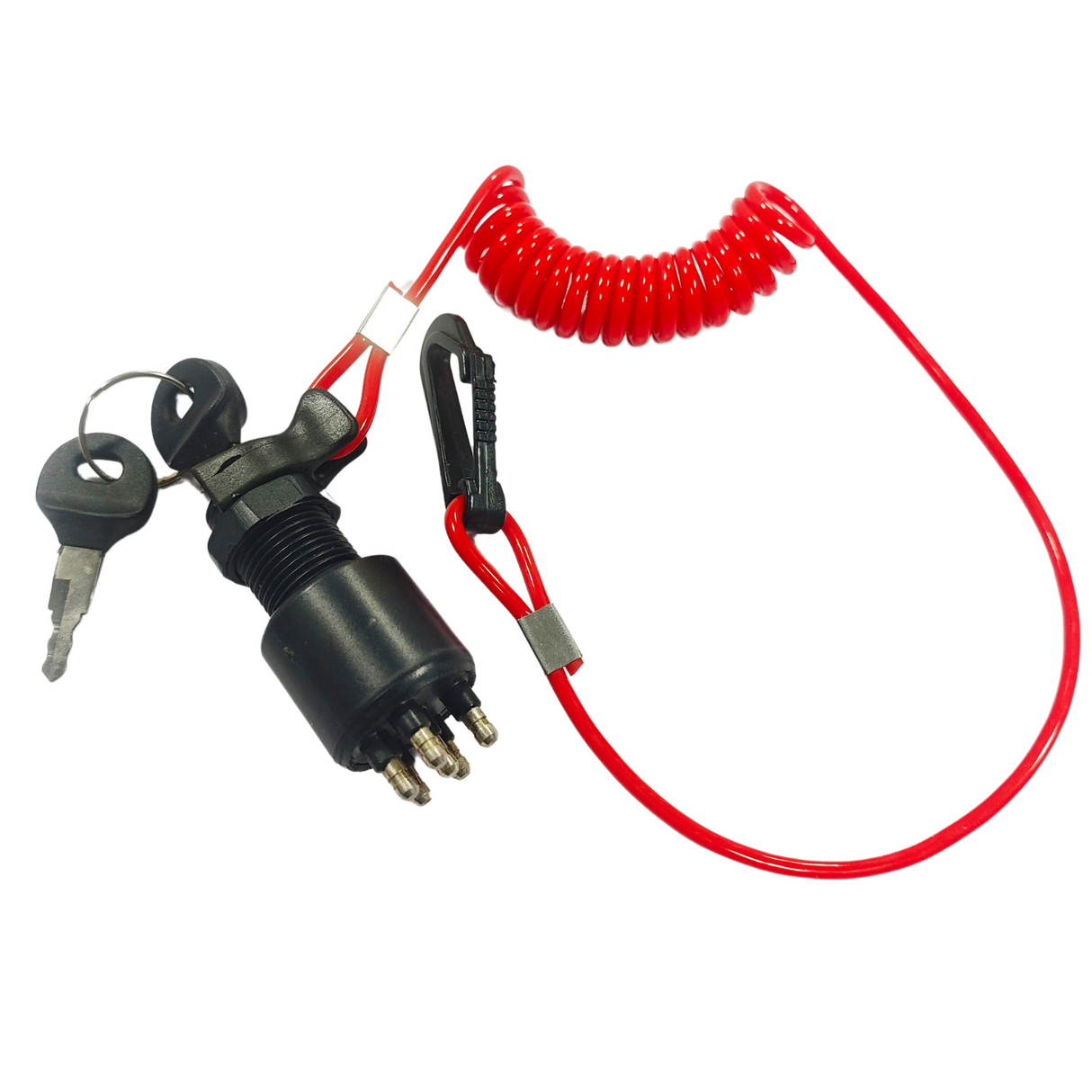 5005081 Main Ignition & Key Switch Assembly for Johnson Evinrude BRP Outboard with Stop Switch