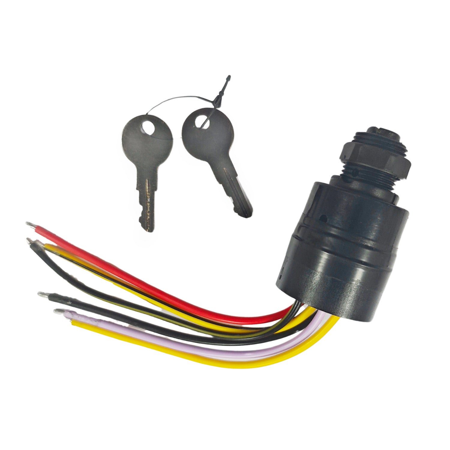 Ignition & Key Switch Assembly for Mercury Outboard MP39712-1T 3 Position 7 Wire