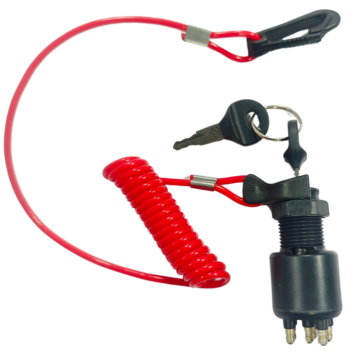 5005081 Main Ignition & Key Switch Assembly for Johnson Evinrude BRP Outboard with Stop Switch