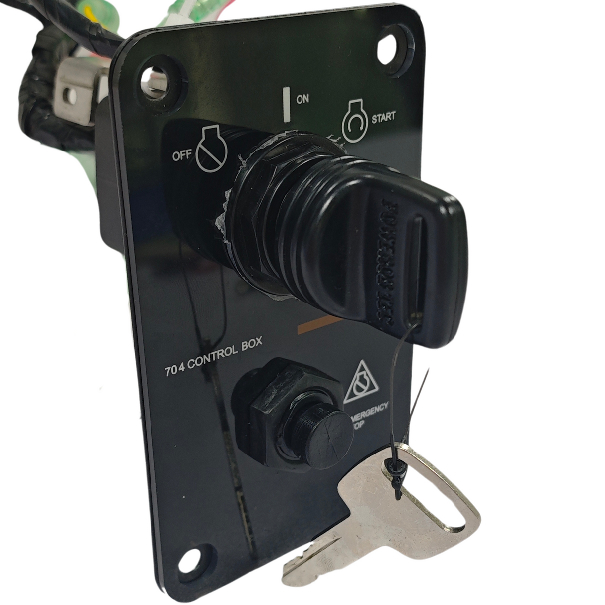 704-82570-08 Single Engine Ignition & Key Switch Panle Assembly for Yamaha Outboard