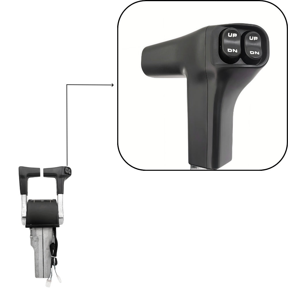 Honda Outboard Motor Remote 06240-ZW5-U70 - Machanical Top Mount Dual (Copy)