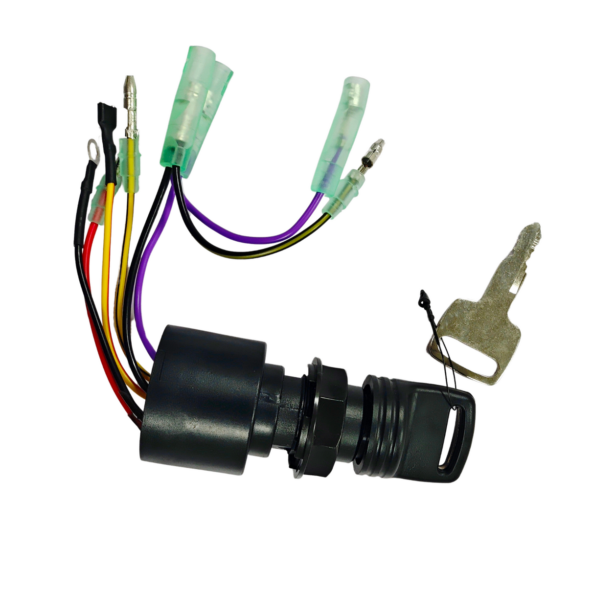 17009A5 87-17009A 5 Ignition & Key Switch Assembly for Mercury Quicksilver Outboard Push To Choke
