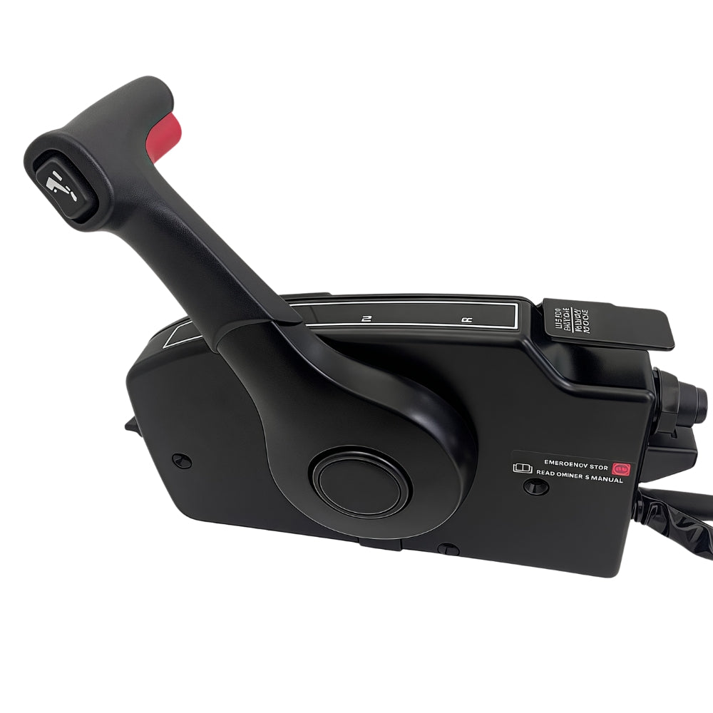 Mercury Outboard Motor Remote Control Box 881170A11 Side Mounted Pull Right Hand Mirror Image