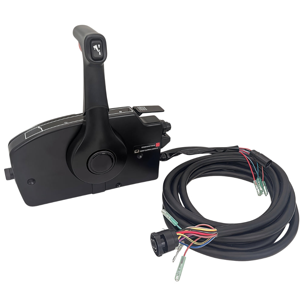 Mercury Outboard Motor Remote Control Box 881170A11 Side Mounted Pull Right Hand Mirror Image