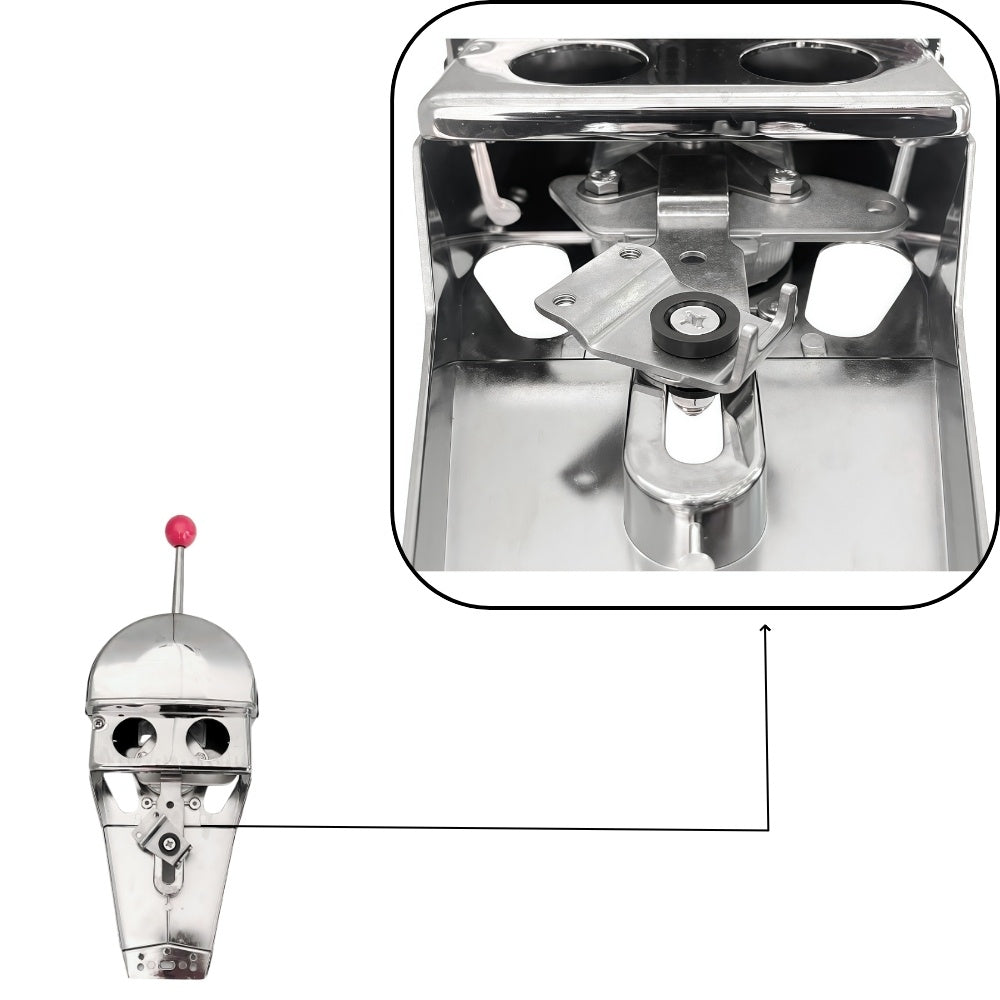 Powerob TEC All aluminum single control Top Mount Pull To Open P-103