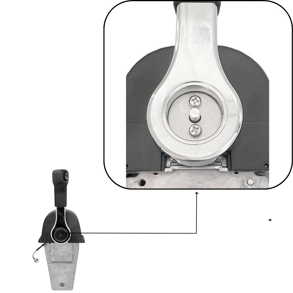 Honda Outboard Motor Remote 06240-ZW5-U20 - Machanical Top Mount Single