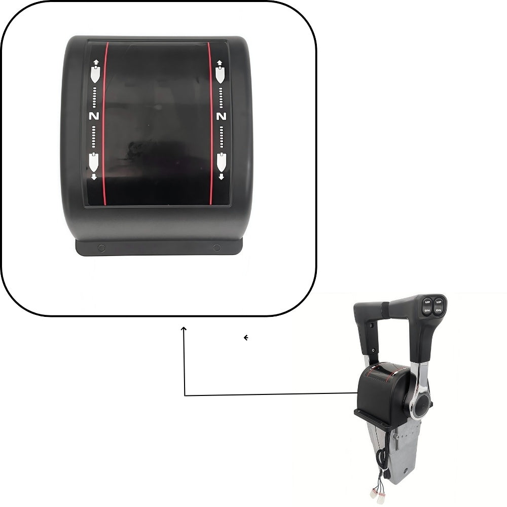 Honda Outboard Motor Remote 06240-ZW5-U70 - Machanical Top Mount Dual (Copy)