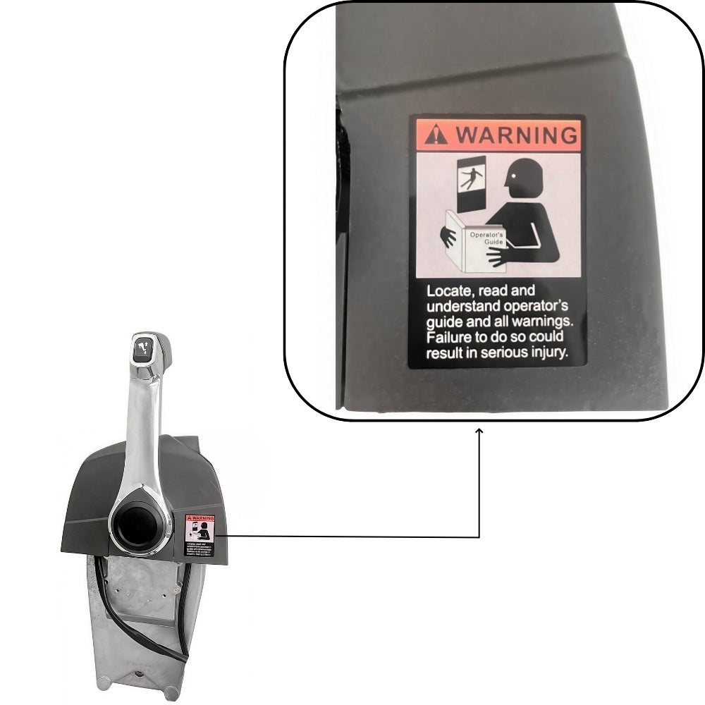 Johnson Evinrude 5006182 Top Mount Single Remote Control