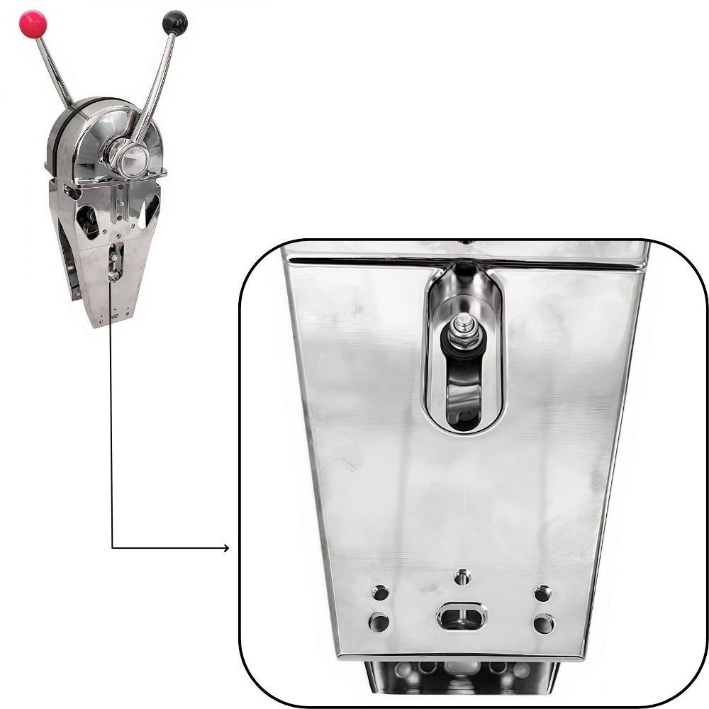 Powerob TEC All aluminum Dual control Top Mount Pull To Open P-104