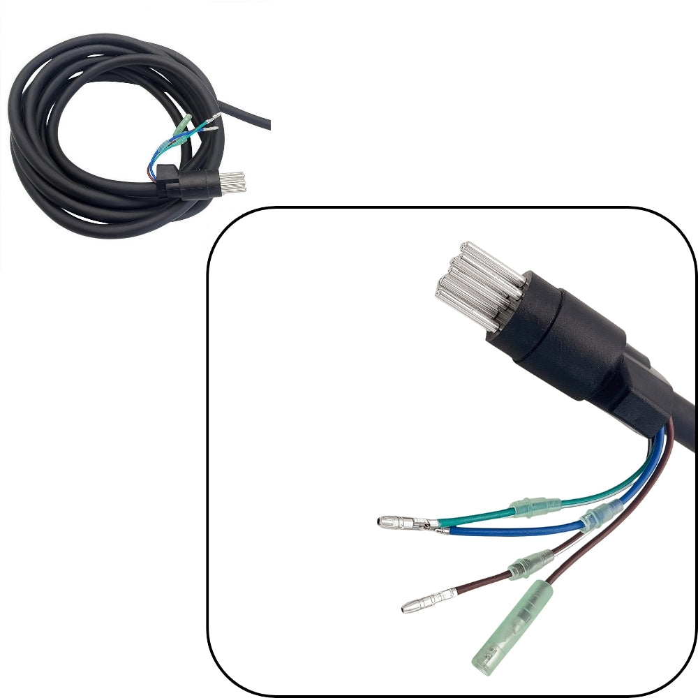 Mercury Outboard Motor Remote Control Box 881170A15-L Side Mounted Pull Left Hand Mirror Image