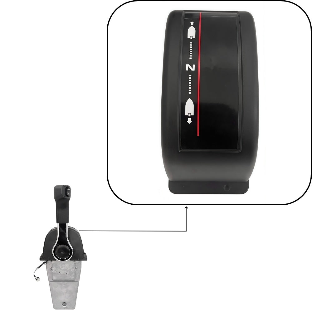 Honda Outboard Motor Remote 06240-ZW5-U20 - Machanical Top Mount Single