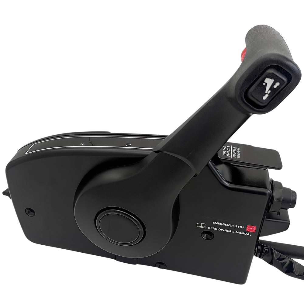 Mercury Outboard Motor Remote Control Box 881170A20 Side Mounted Pull Right Hand Mirror Image