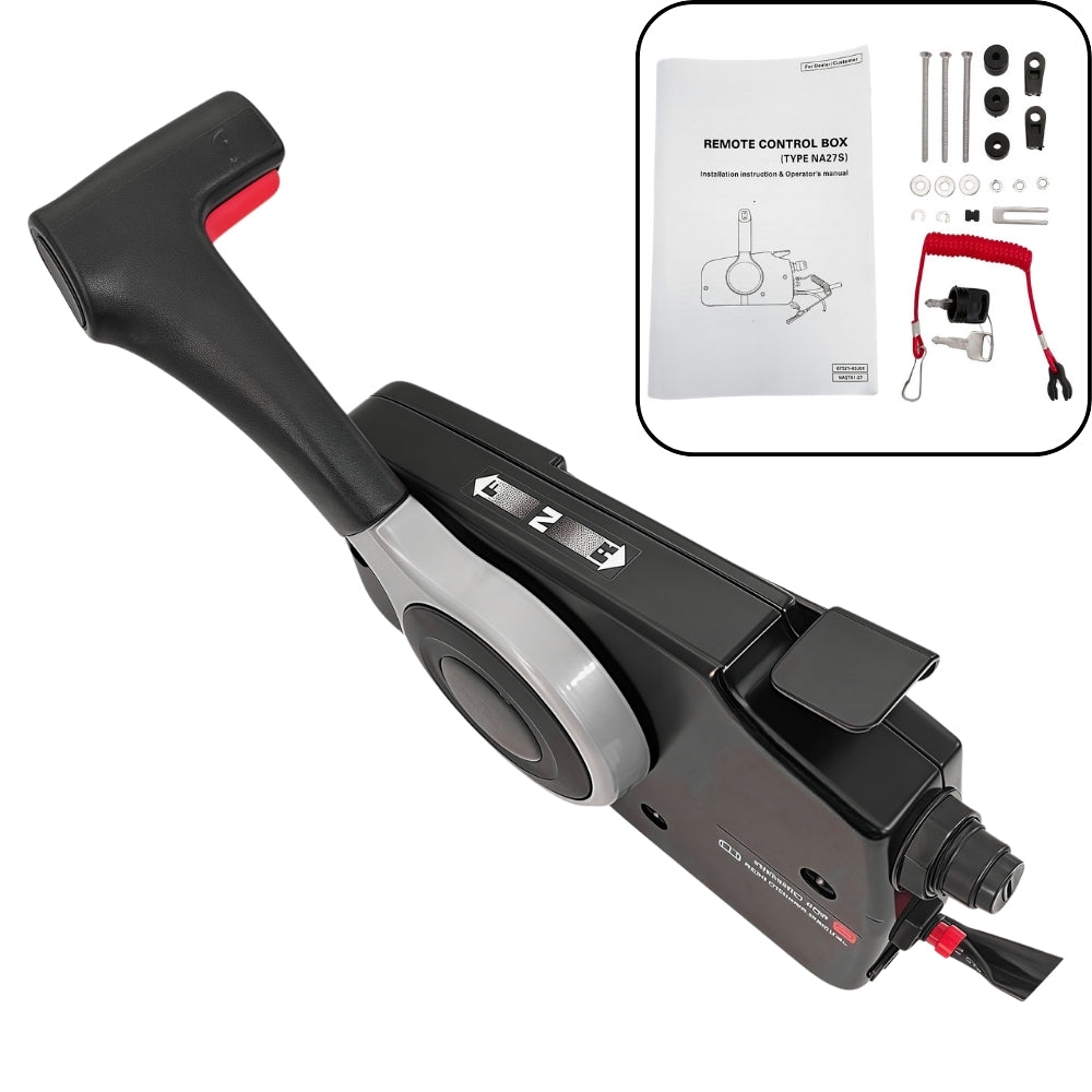 Suzuki Outboard Motor Remote 67200-91J20 - Machanical Side Mount